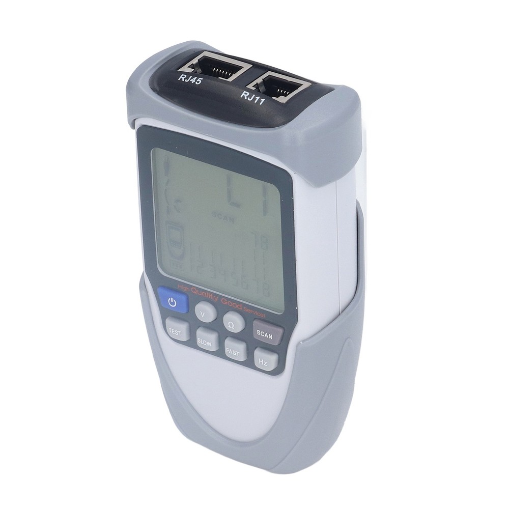 Digital Network Cable Tester With LCD Analogue/digitizing/POE Support For