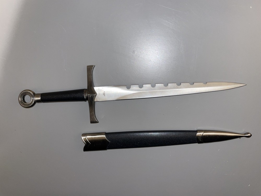 14"" Stainless Steel Blade Dagger with Sheath