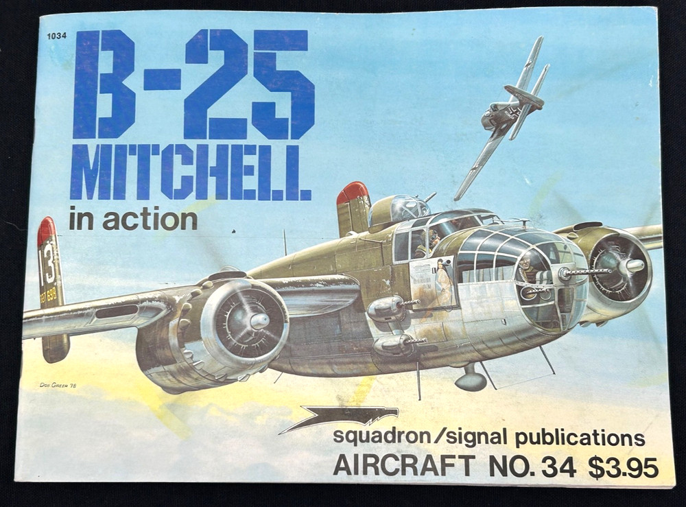 B-25 Mitchell In Action Book