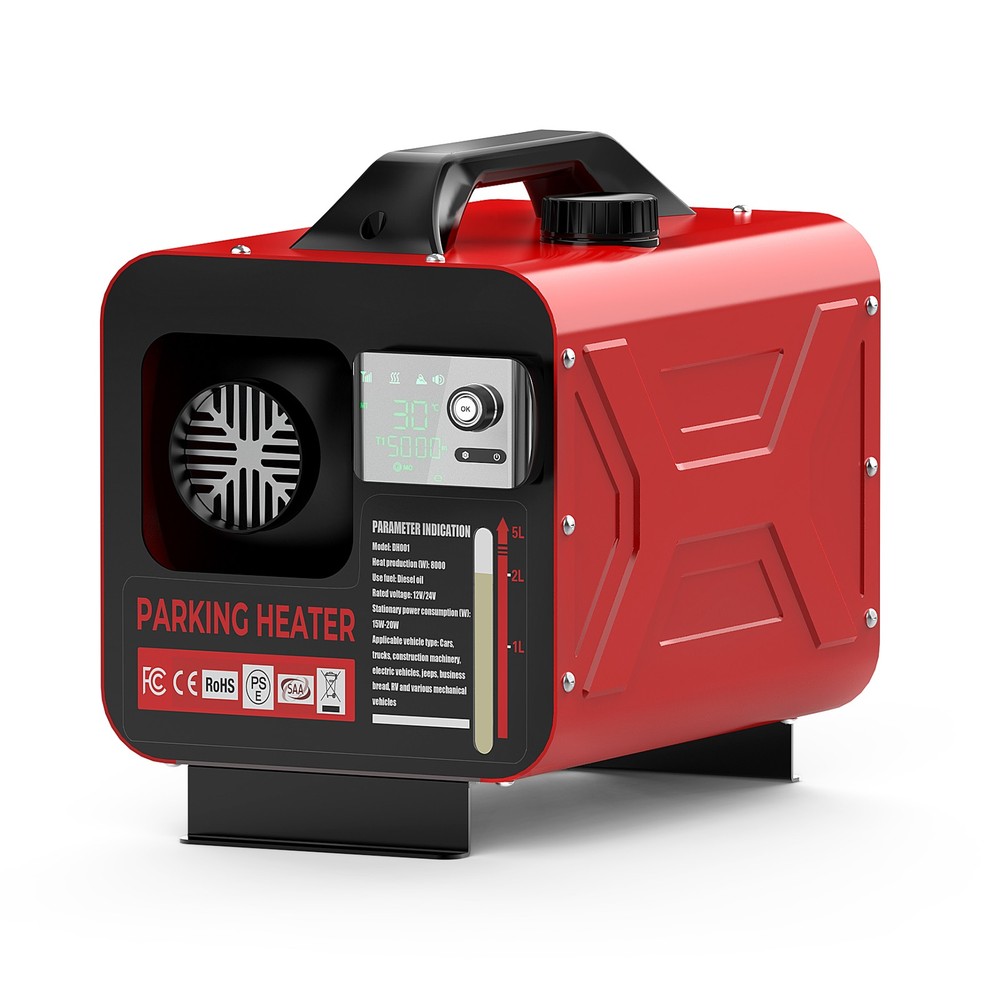 Diesel Air Heater All in one 8KW 12V/24V 110V Bluetooth APP Remote Diesel Heater