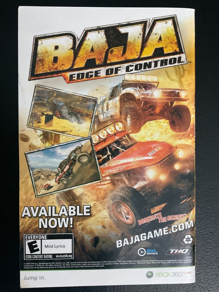 Saints Row 2 Microsoft Xbox 360 Instruction Manual Only