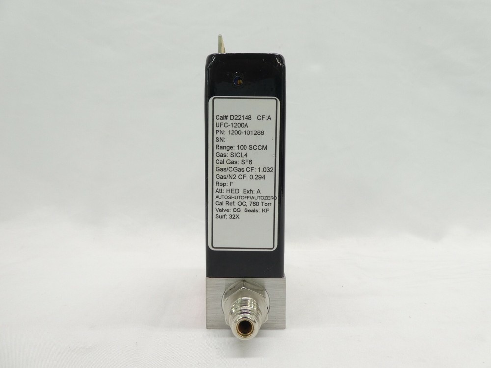 UNIT Instruments 1200-101288 Mass Flow Controller MFC UFC-1200A 100 SCCM SiCl4