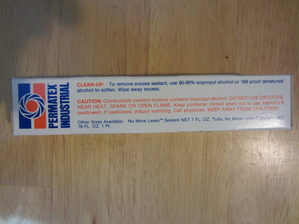 Permatex 80725 Plastic Pipe Sealant, 2 Fl. Oz.