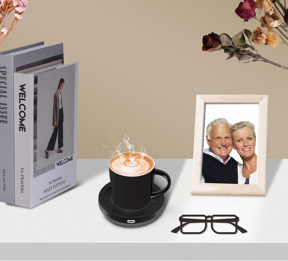 Smart Coffee Mug Warmer Set, Auto On/Off Gravity Sensor Water Mug