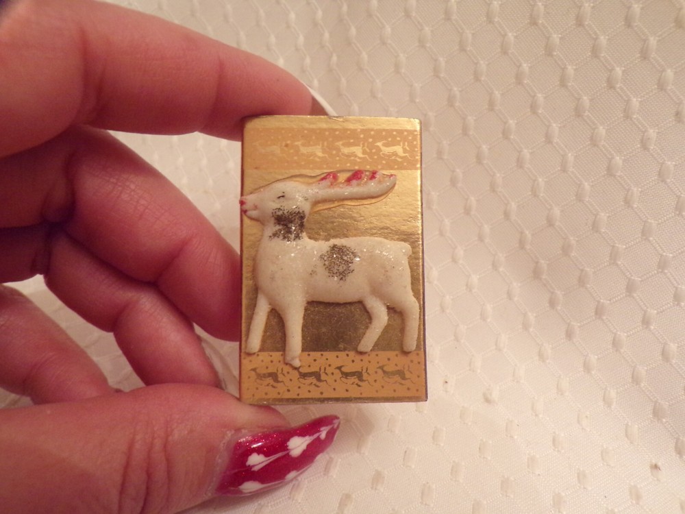 VTG Reindeer Matchbox