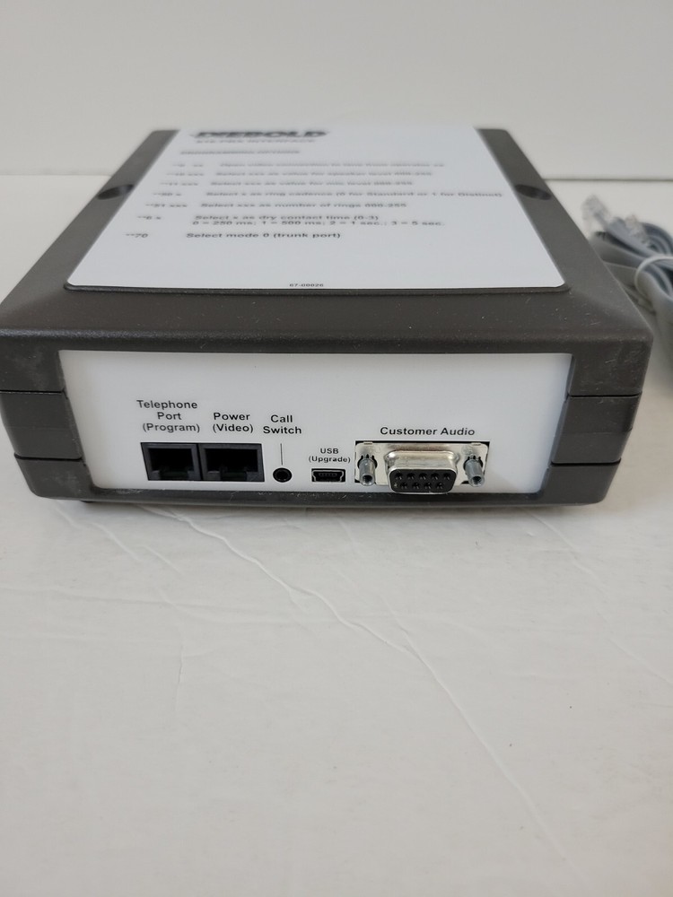 Diebold 816 PBX Interface Kit