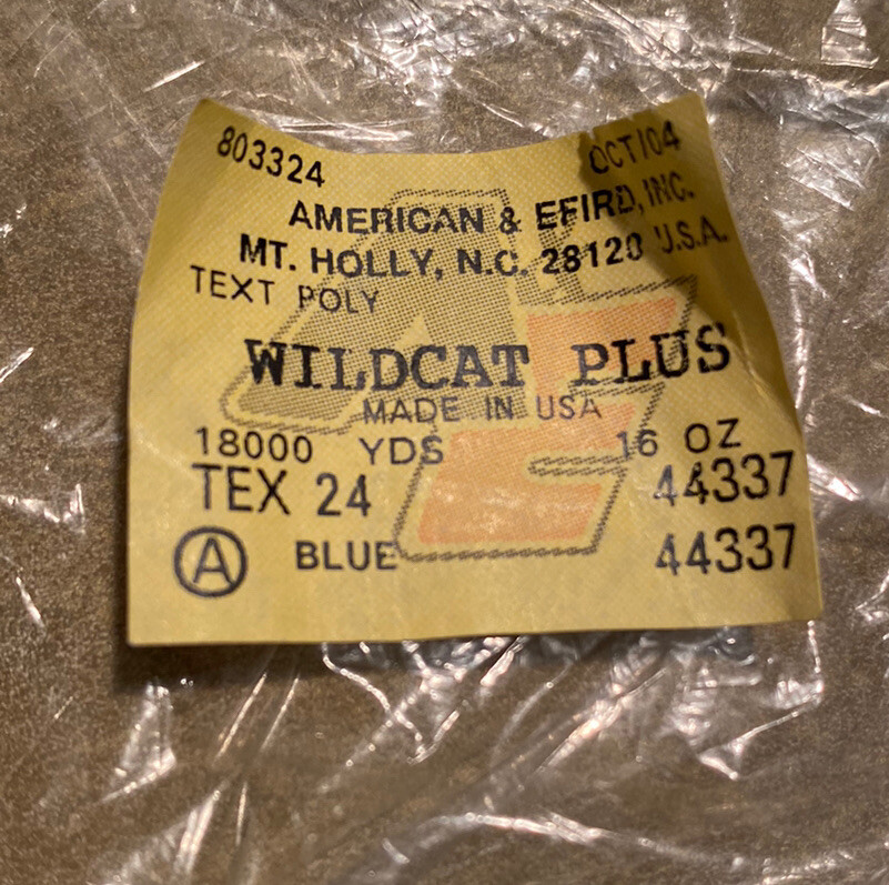 American & Efird Wildcat Plus 16oz Blue 44337 Thread