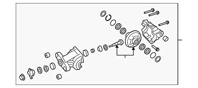 Genuine GM Differential Assembly 92212804
