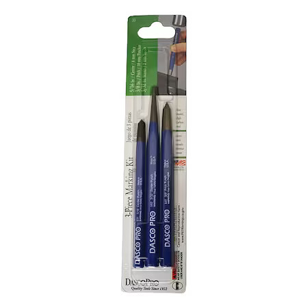 Dasco Pro 33 Starter/Marking Punch, 3 Piece