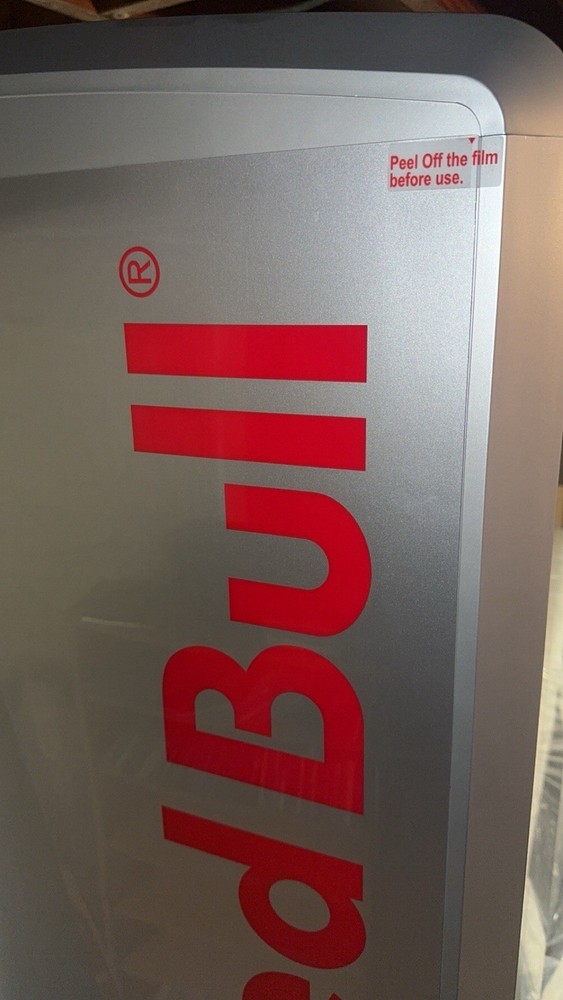 Red Bull Slim Mega Eco Fridge