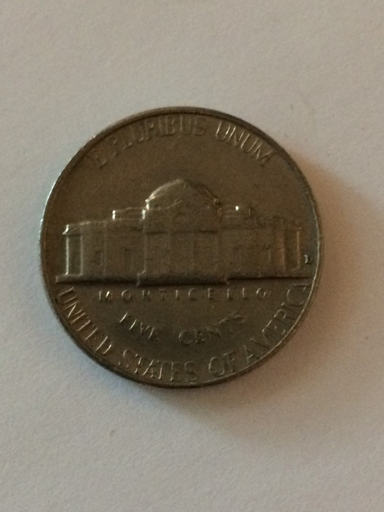 1964 D Nickel