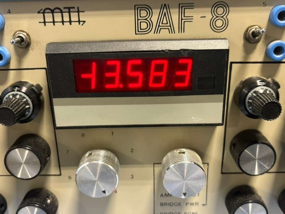 MTI Measurements Technology Inc. Lab Test Multi-Channel Analyzer Model BAF-8
