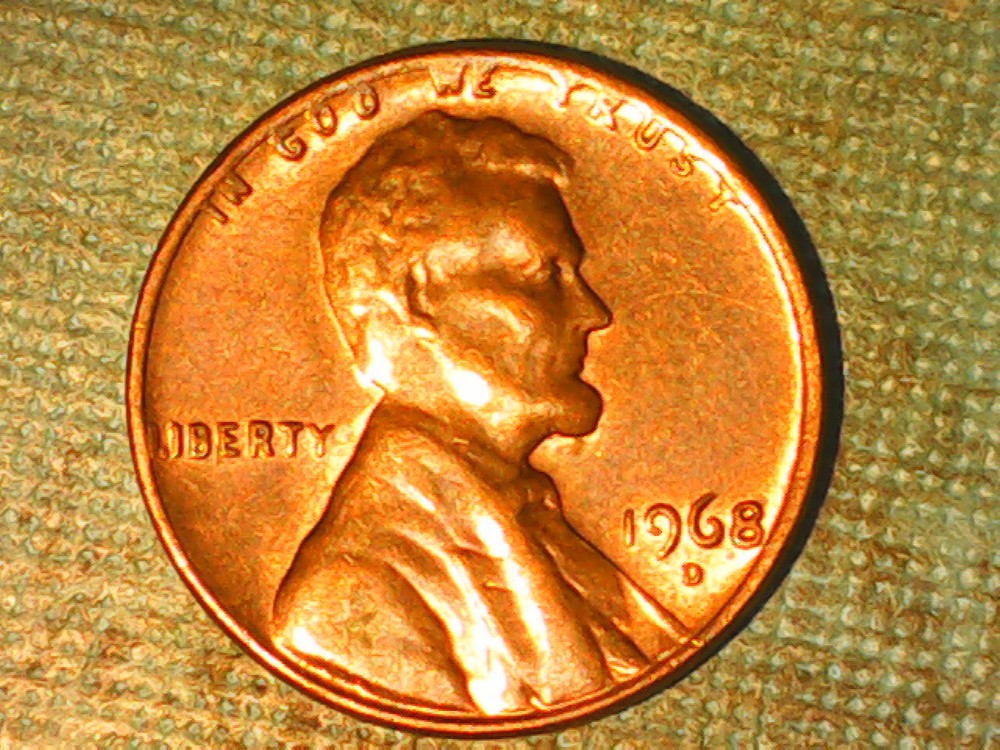 1968-D Die Clash Reverse