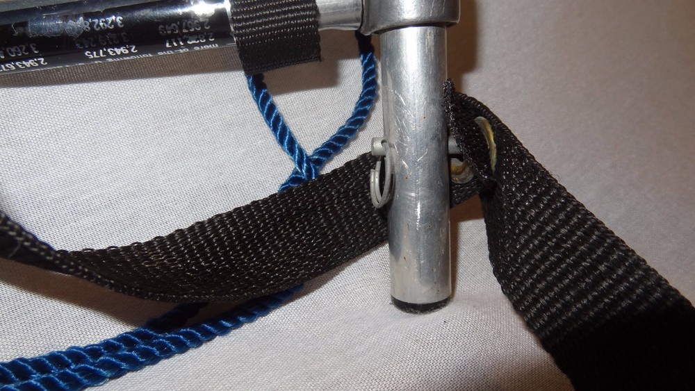 VNT External Frame Backpack Hiking Travel Pack Easy Rider Camping Blue