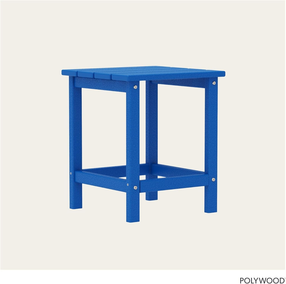 Long Island 18" Side Table, Pacific Blue