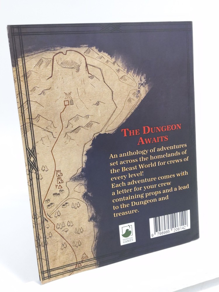 Pathpost Dungeon Scout Kit: Six 5E Adventures Included Folded Parchment