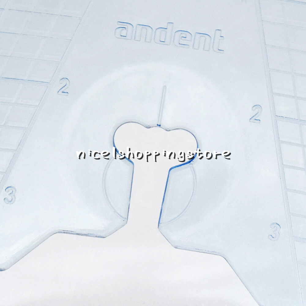 1 Pcs Dental False Teeth Arrangement Guide Template Plate Complete Denture