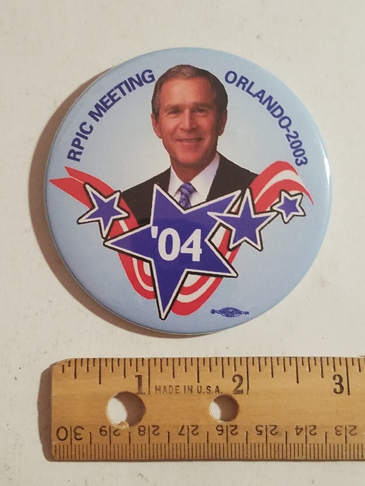 RPIC Meeting Bush Pinback Button