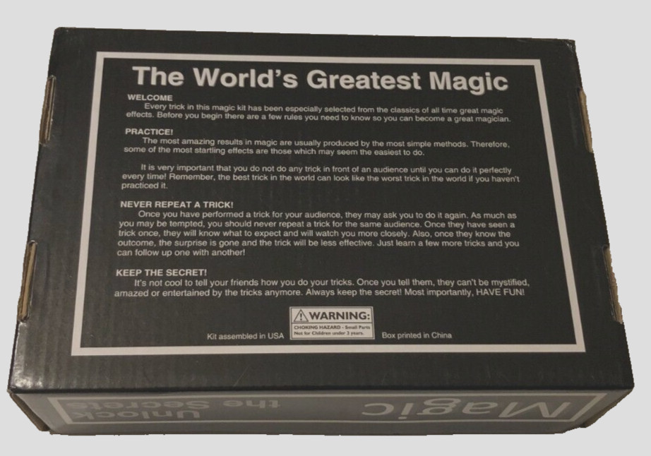 Maxwell Blade Signed Magic Display Box Only