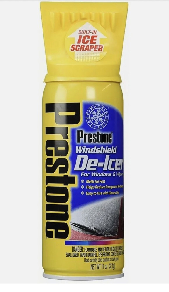 7 Prestone 11 Oz. Aerosol Windshield De-icer