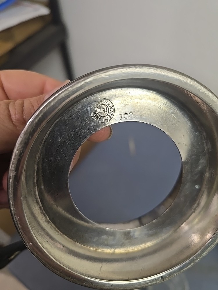 Vintage Silverplate Pickle Castor