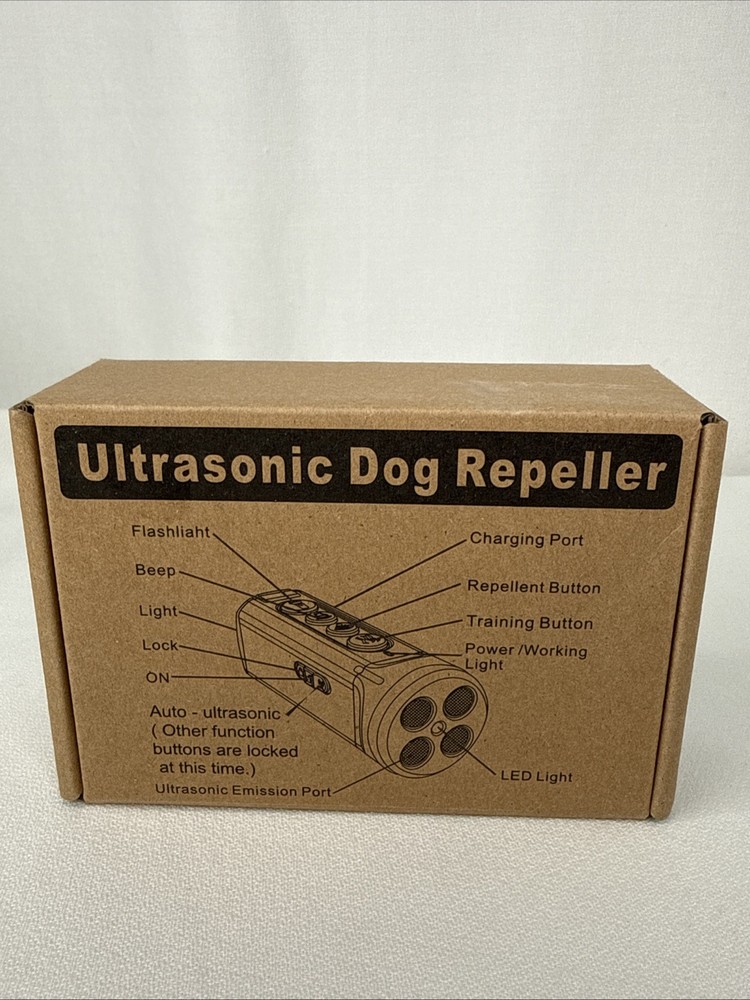 Ultrasonic Dog Training Or Repeller Device