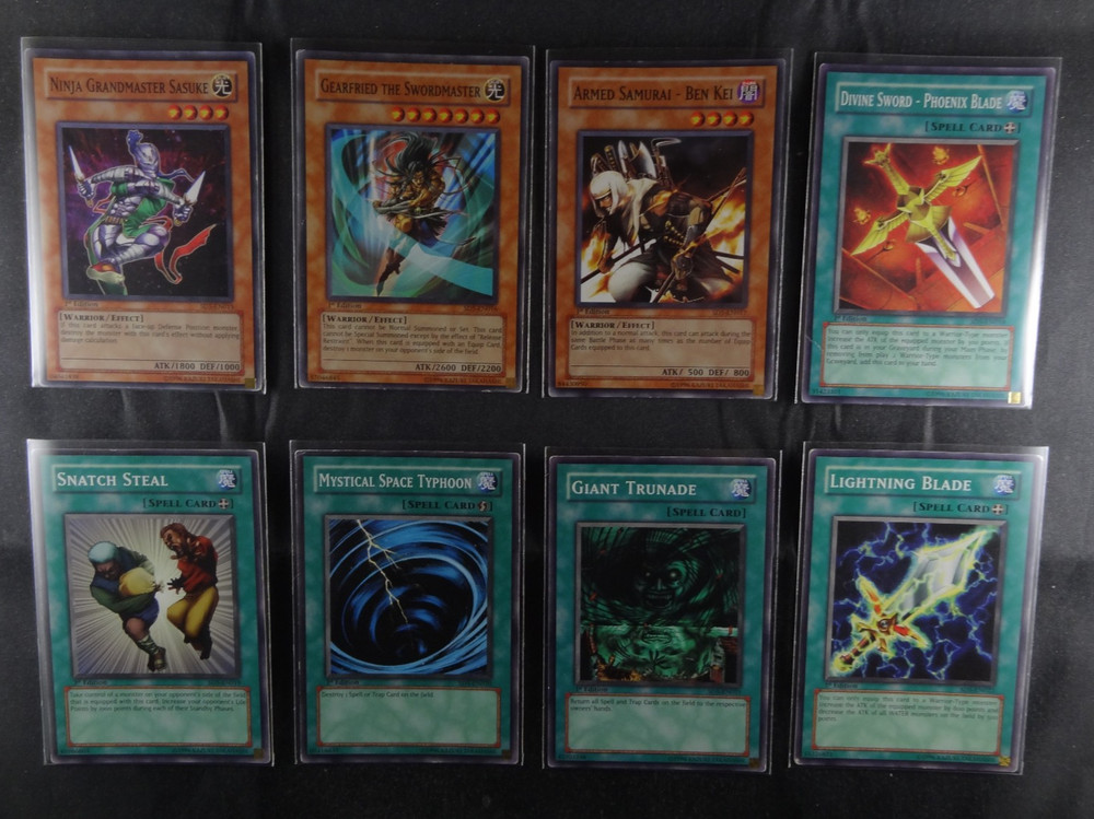 Structure Deck Warrior's Triumph COMPLETE - 1st Edition - SD5 - Yu-Gi-Oh