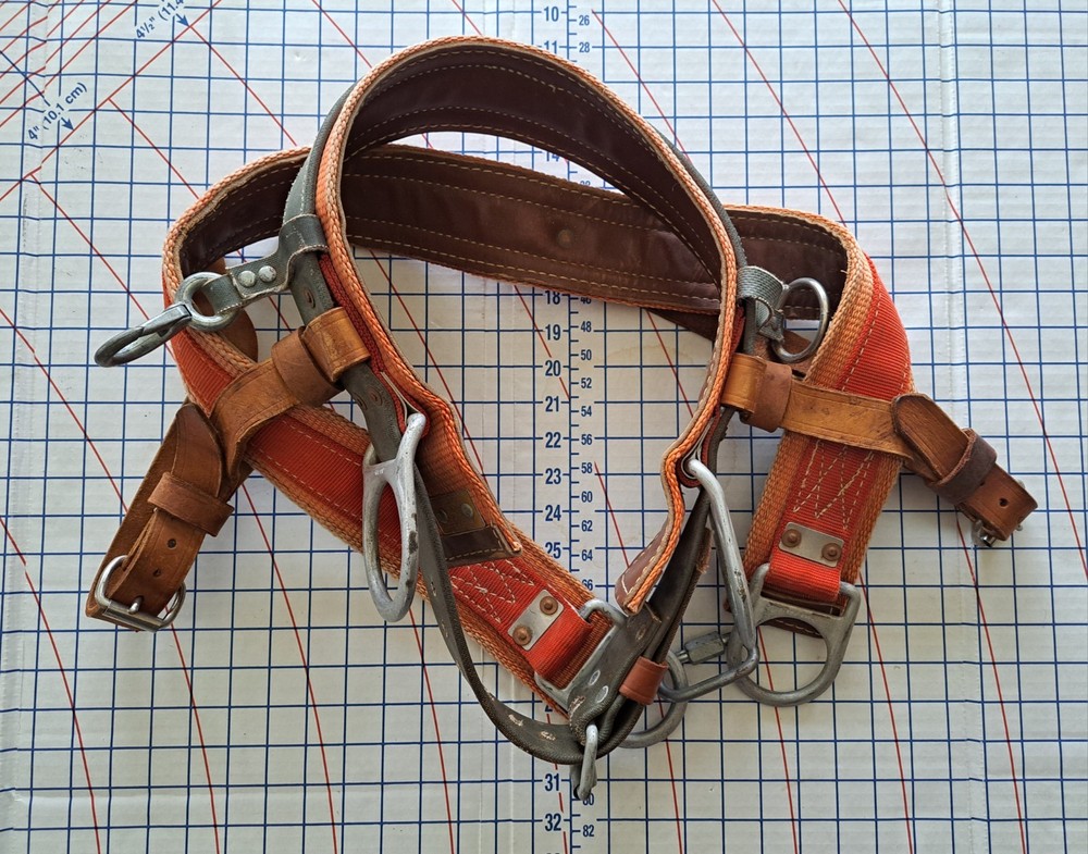 Bashlin Lineman Arborist Tree Saddle Belt #669