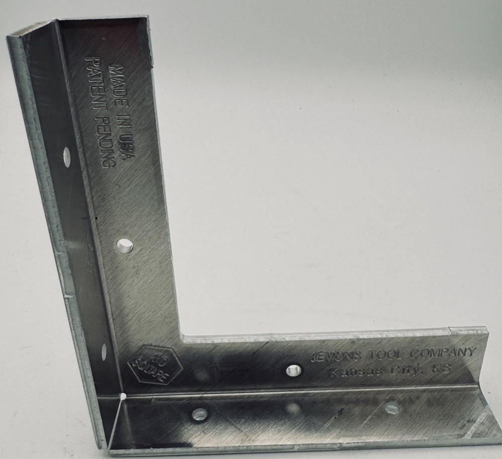 Jevons 3D Square Aluminum 6" per side 4 Pack