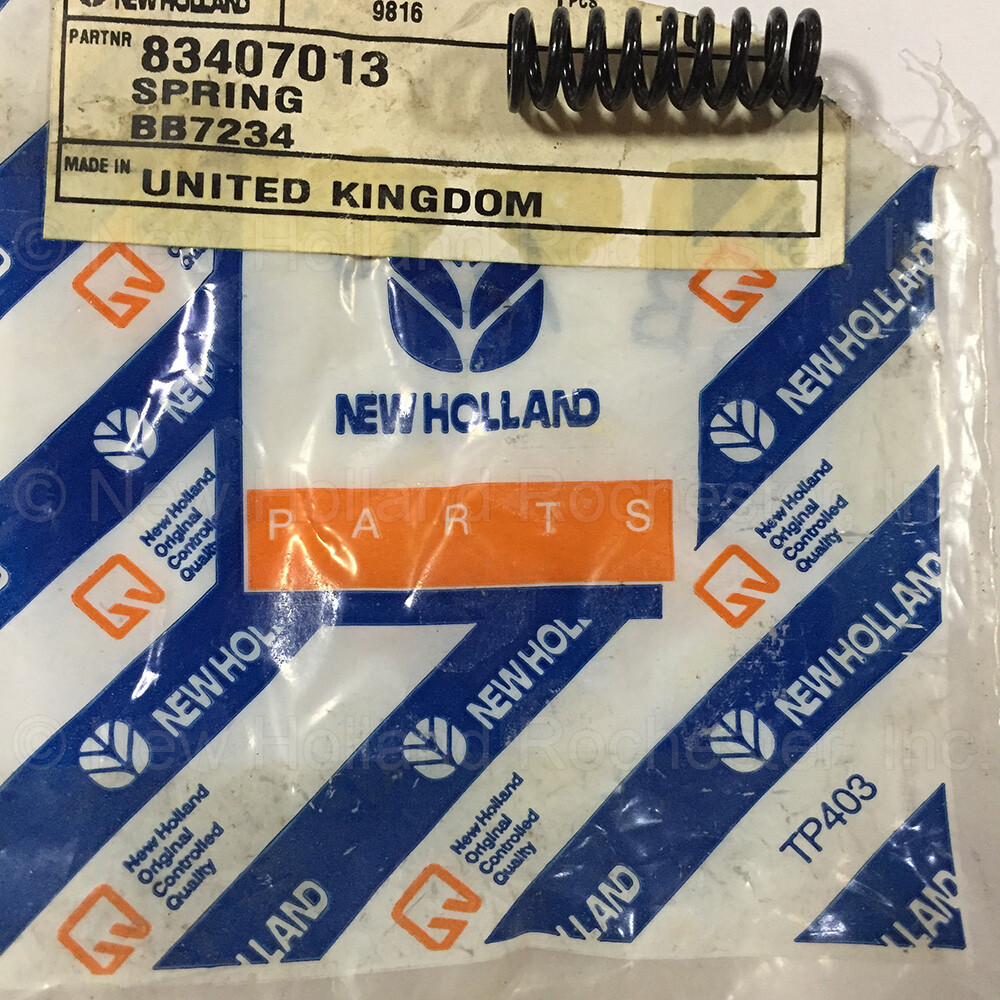 New Holland Spring Part # 83407013