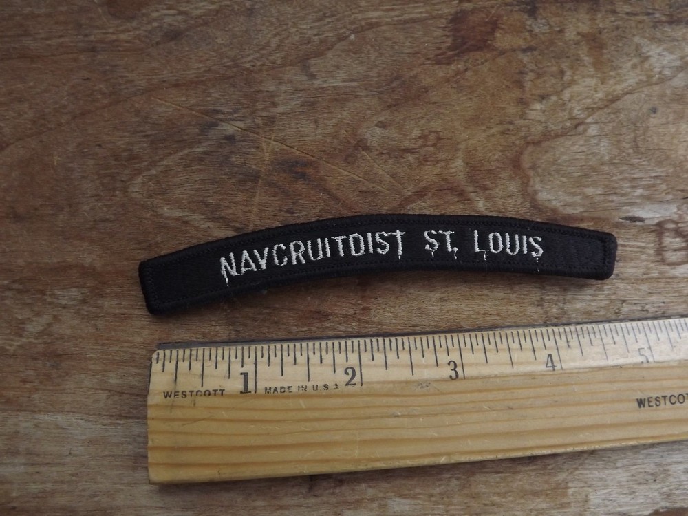 Navy NAVCRUITDIST ST. LOUIS Tab - INV# C1481