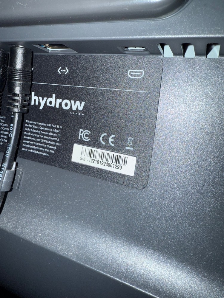 HYDROW PRO Rower Indoor Rowing Machine