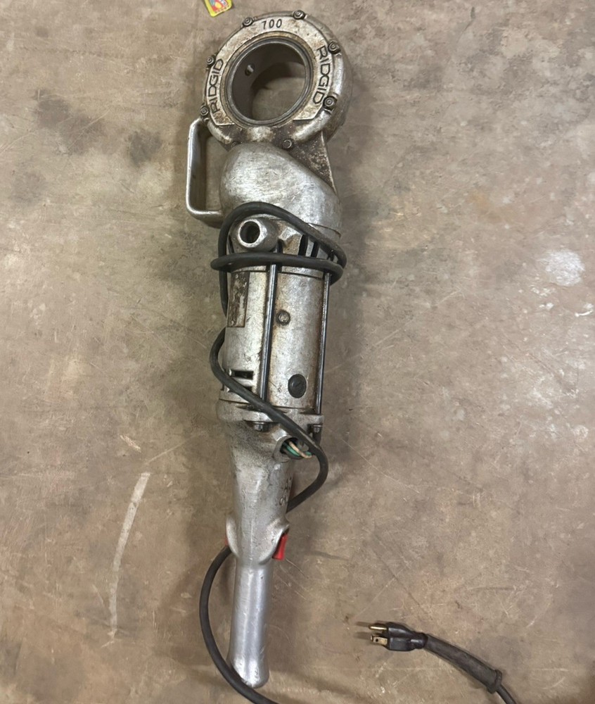 Ridgid 700 Pipe Threader Threading Machine Works Fine