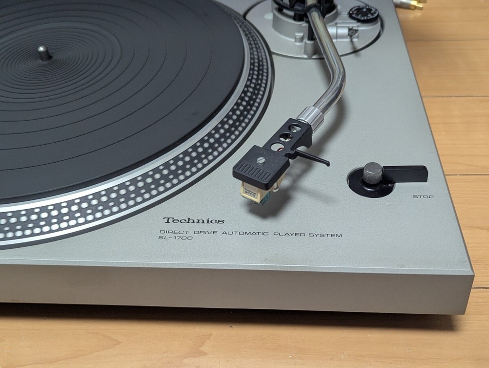 Technics SL-1700 Direct Drive Turntable EPC-270C Cartridge Auto-Return FullyWork