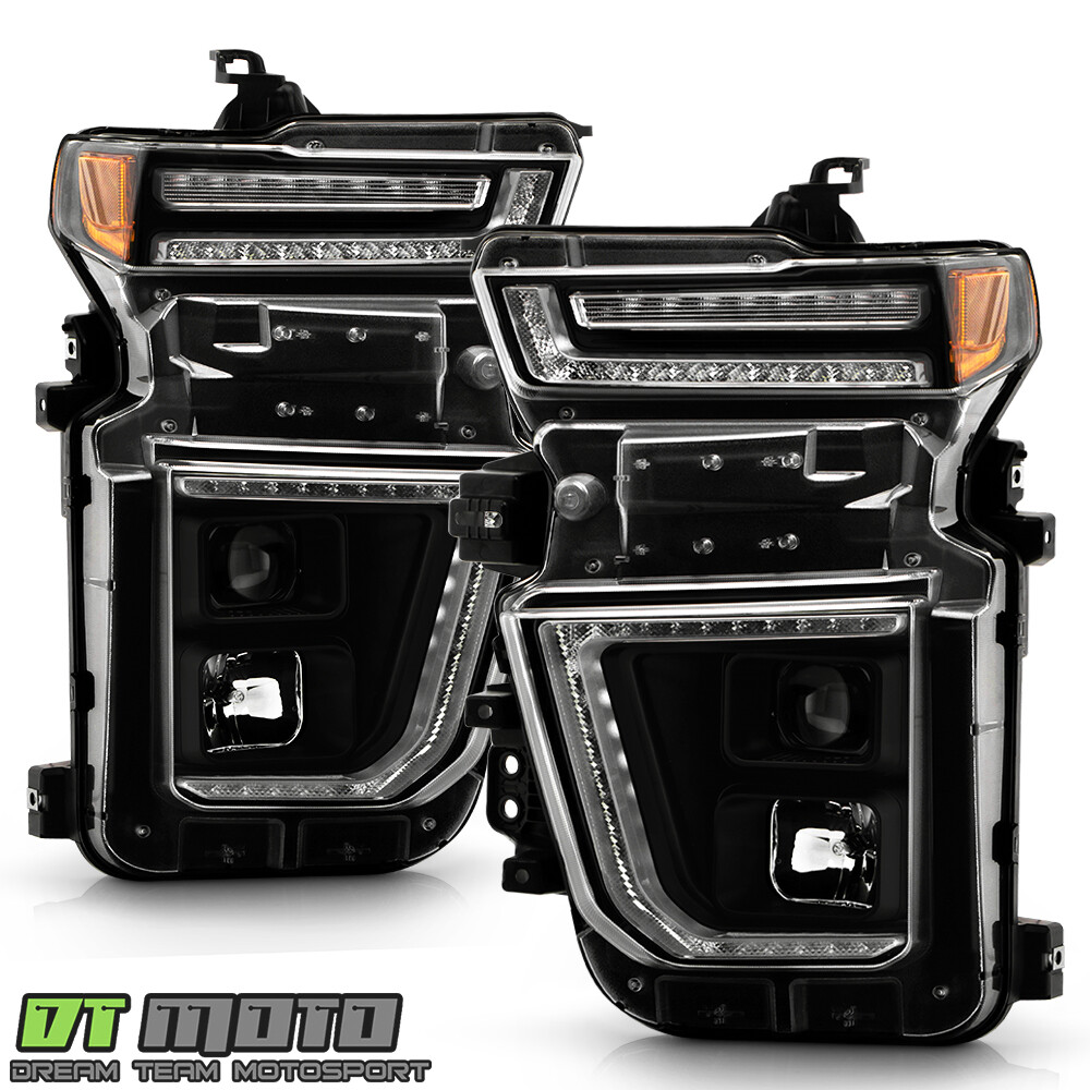 For 2020-2023 Chevy Silverado 2500HD Halogen LED SwitchBack Projector Headlights
