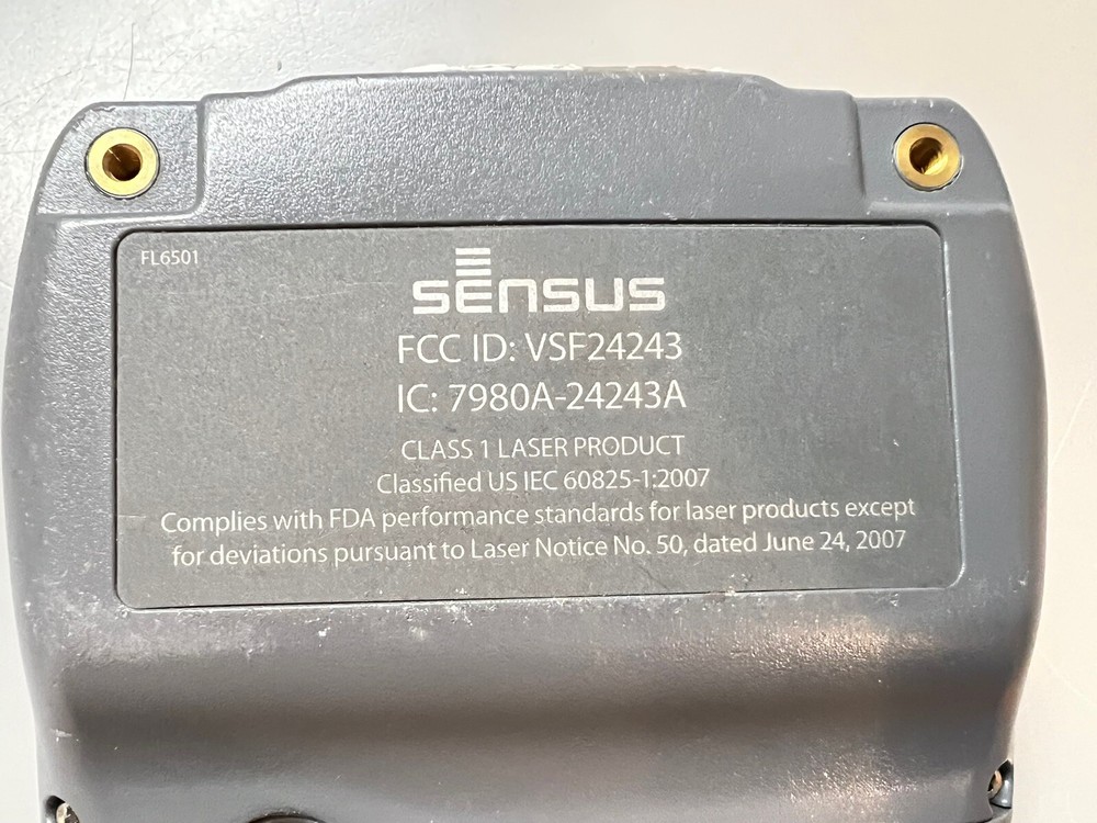 Sensus FL6501 Utility Meter Reader W/ power Cord WITHOUT CABLES / Accessories .