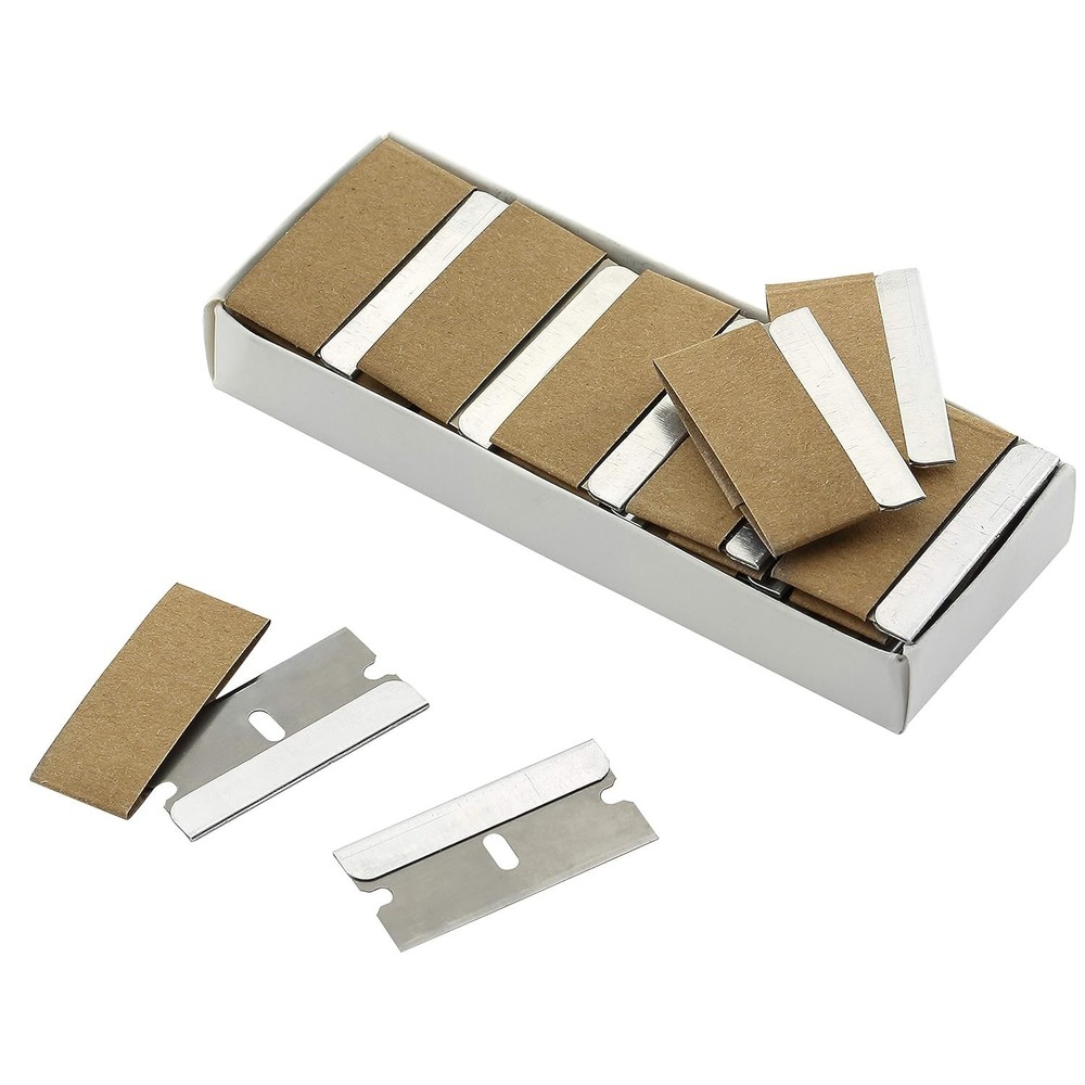 Bates 50 Razor Blades - Precision Engineered for Safe, Clean Cutting Experience