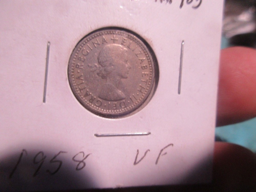 Britain - 1958 Sixpence - Elizabeth II