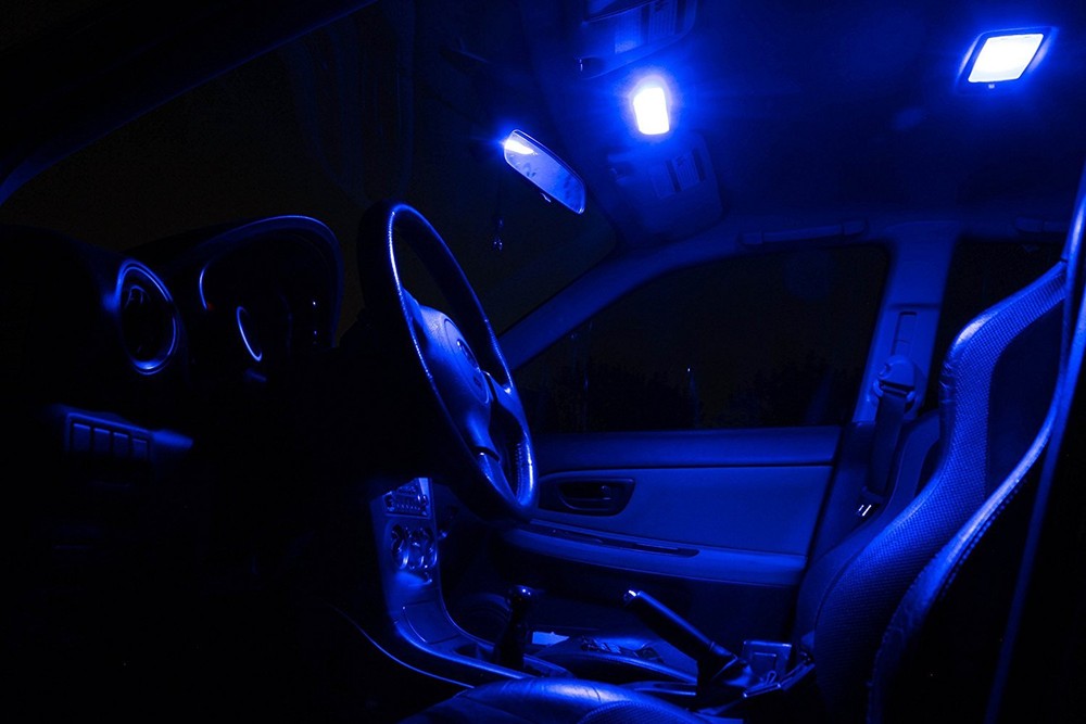 Fits 2013-2018 Honda Civic BLUE Interior LED Light Accessories Replacement Kit