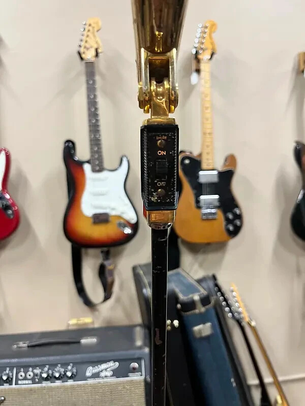 Shure 550S Dynamic Microphone Gold Plated 1960s