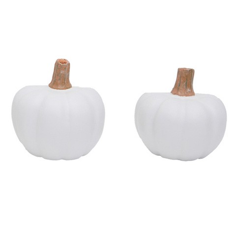 Pumpkin Extra Small - White Matte