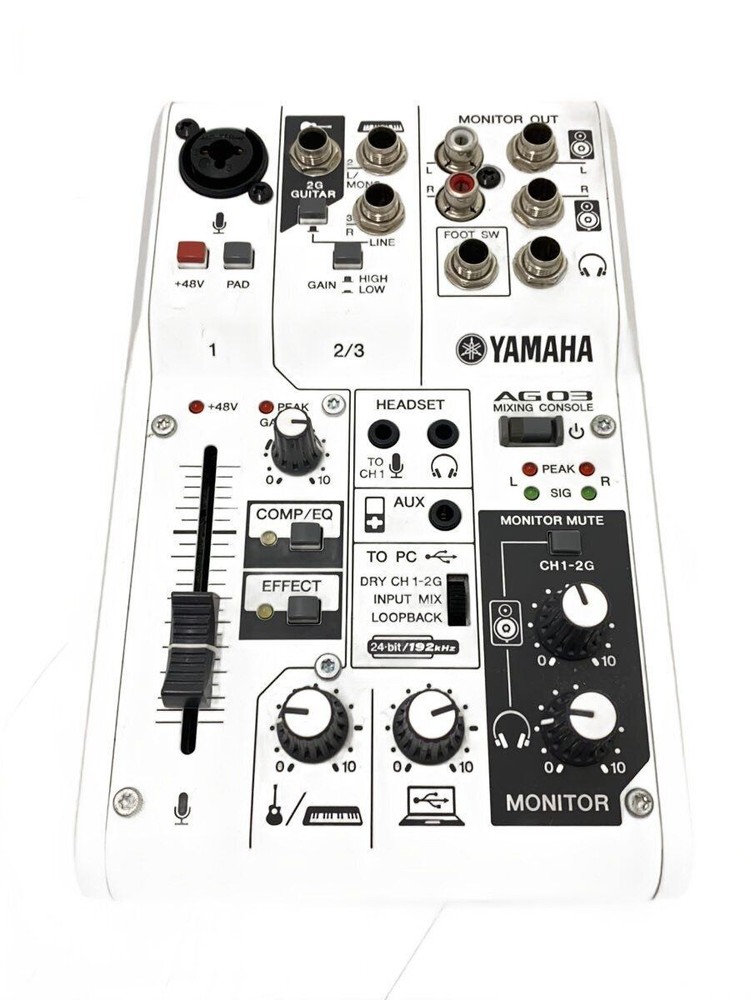 YAMAHA AG03 MIXER Used