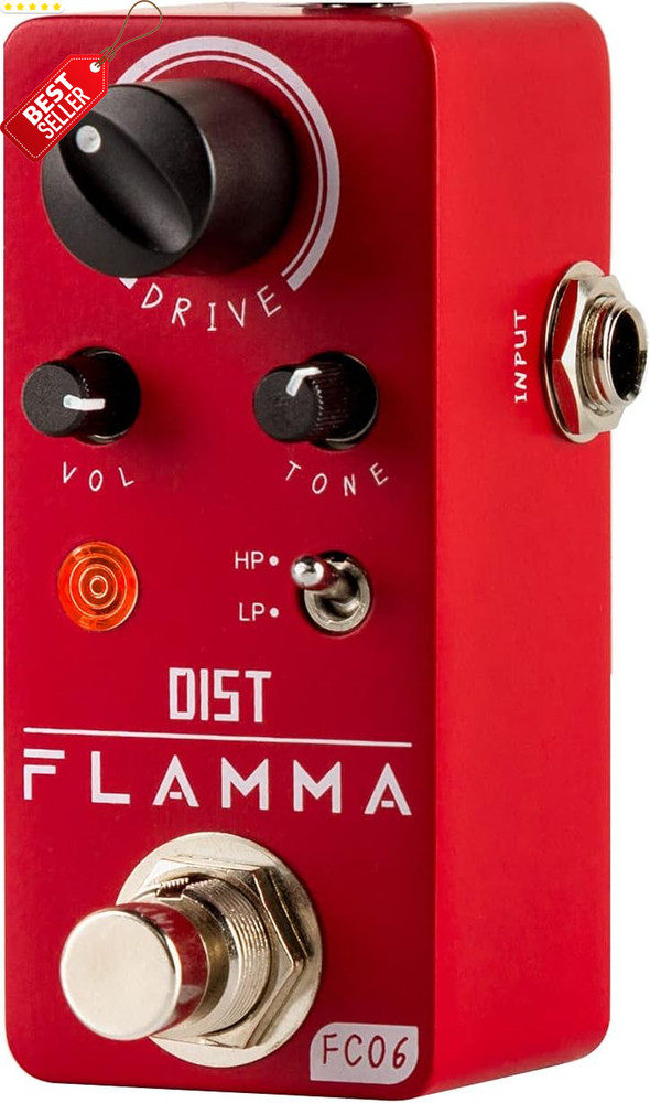 FC06 Distortion Guitar Pedal Mini Analog Boost Drive HP LP True Bypass Effect US