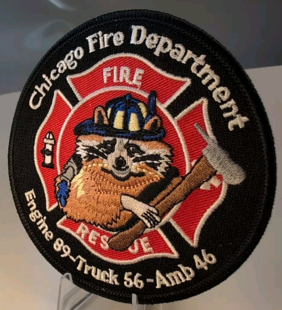ILLINOIS  IL  -  CHICAGO  ENGINE 89  FIRE  DEPARTMENT  PATCH