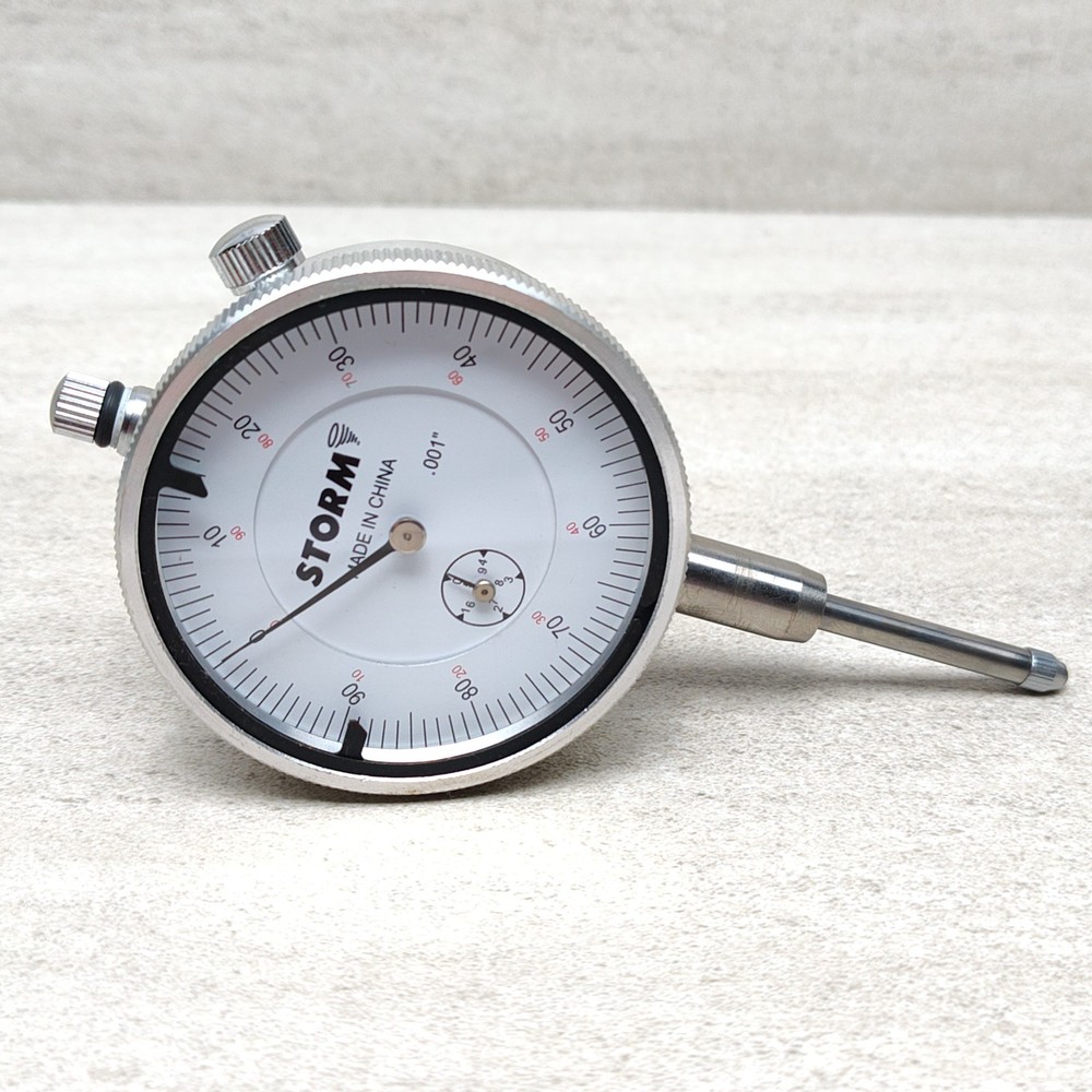 Central Storm 3D101 Dial Indicator & Magnetic Base Set w/ Case