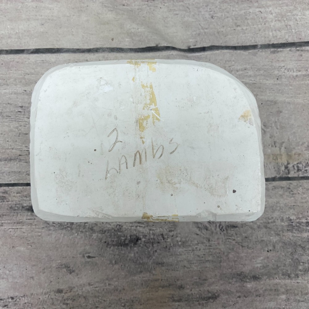 Ceramic Slip Casting Mold Lazy Lambs TAG #508