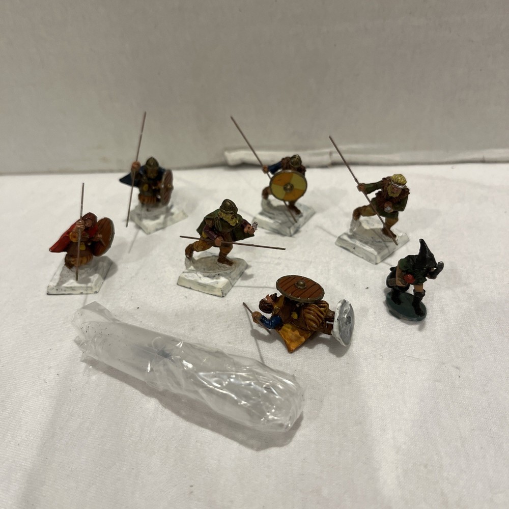 Vintage  Game Mini Figures Lead Possibly Dungeons And Dragons