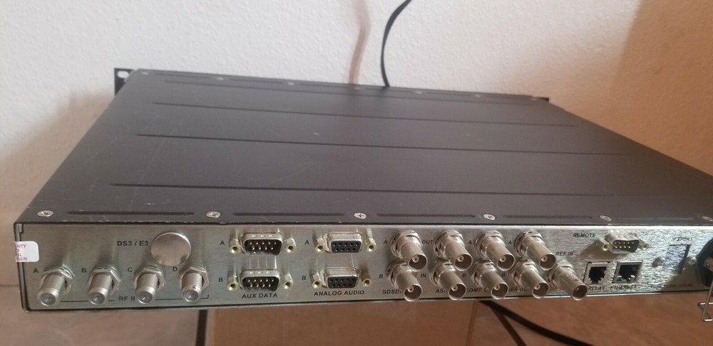 Used Nucomm TDR4022 DVB Satellite video receiver