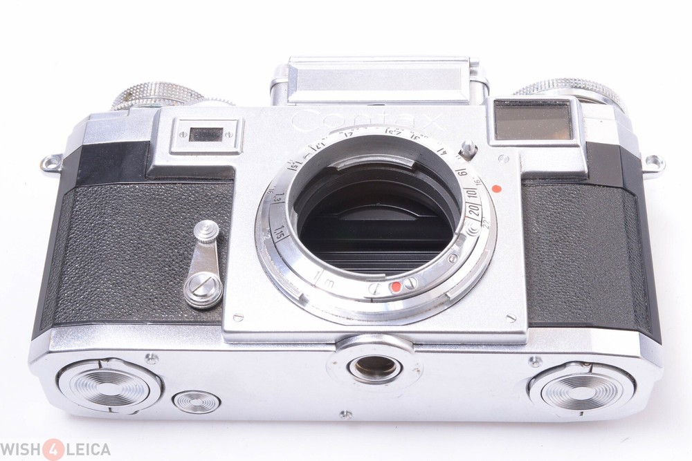 ✅ ZEISS CONTAX IIIA BLACK DIAL 35MM RANGE FINDER CAMERA