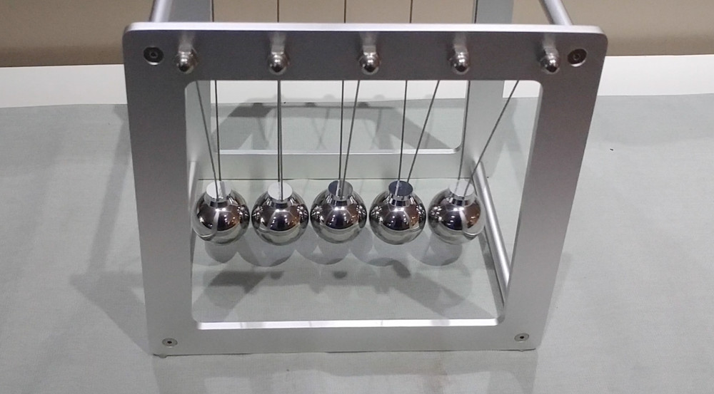 High End Extra Large Museum Quality Giant Junior Newton's Cradle